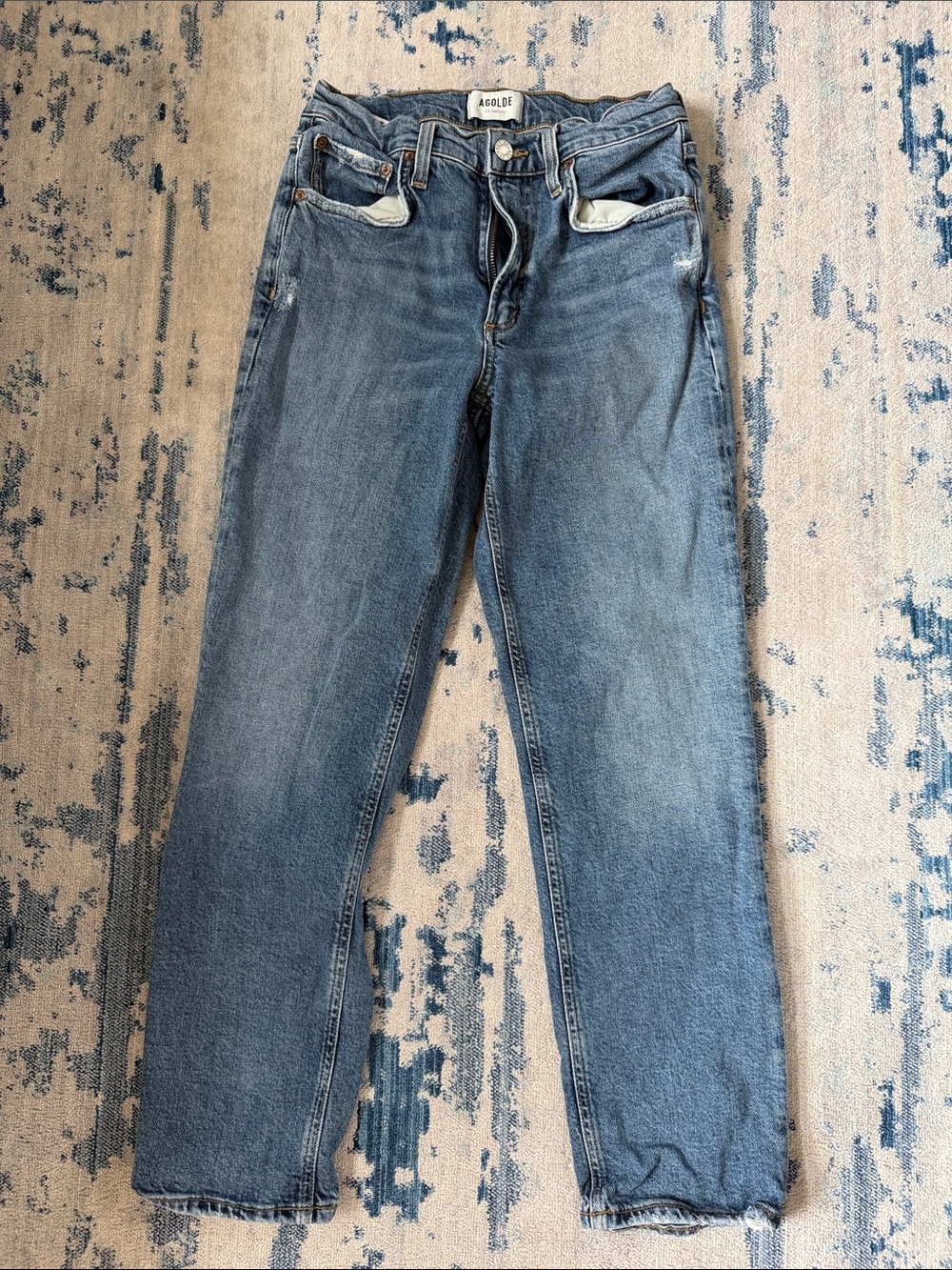 Agolde Kye  jeans in medium blue wash